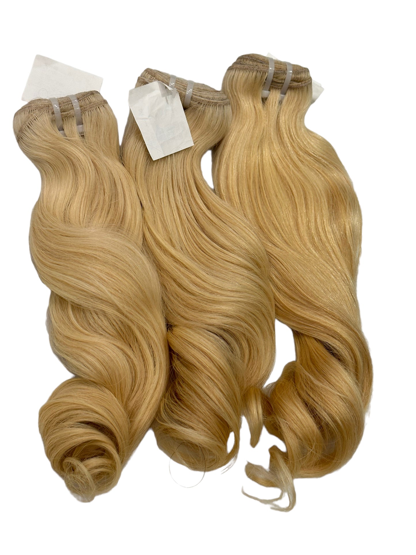 Wavy blonde Vietnamese hair bundle #613 (price is per 100grams one bundle.