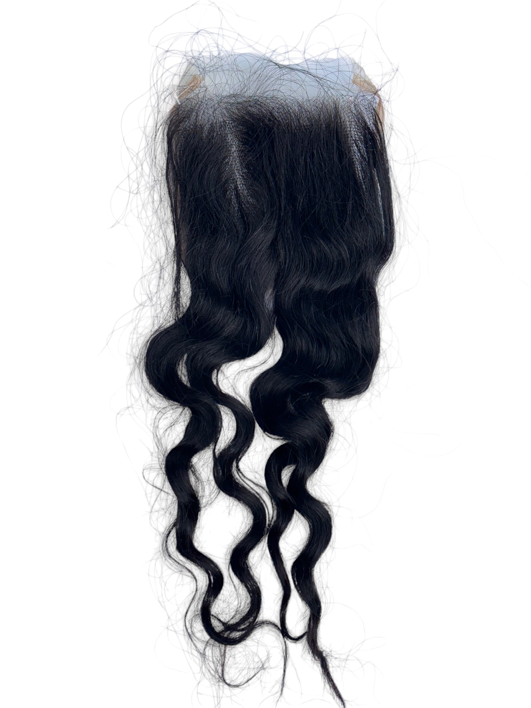 Raw Vietnamese hair closure (water wave) 5x5