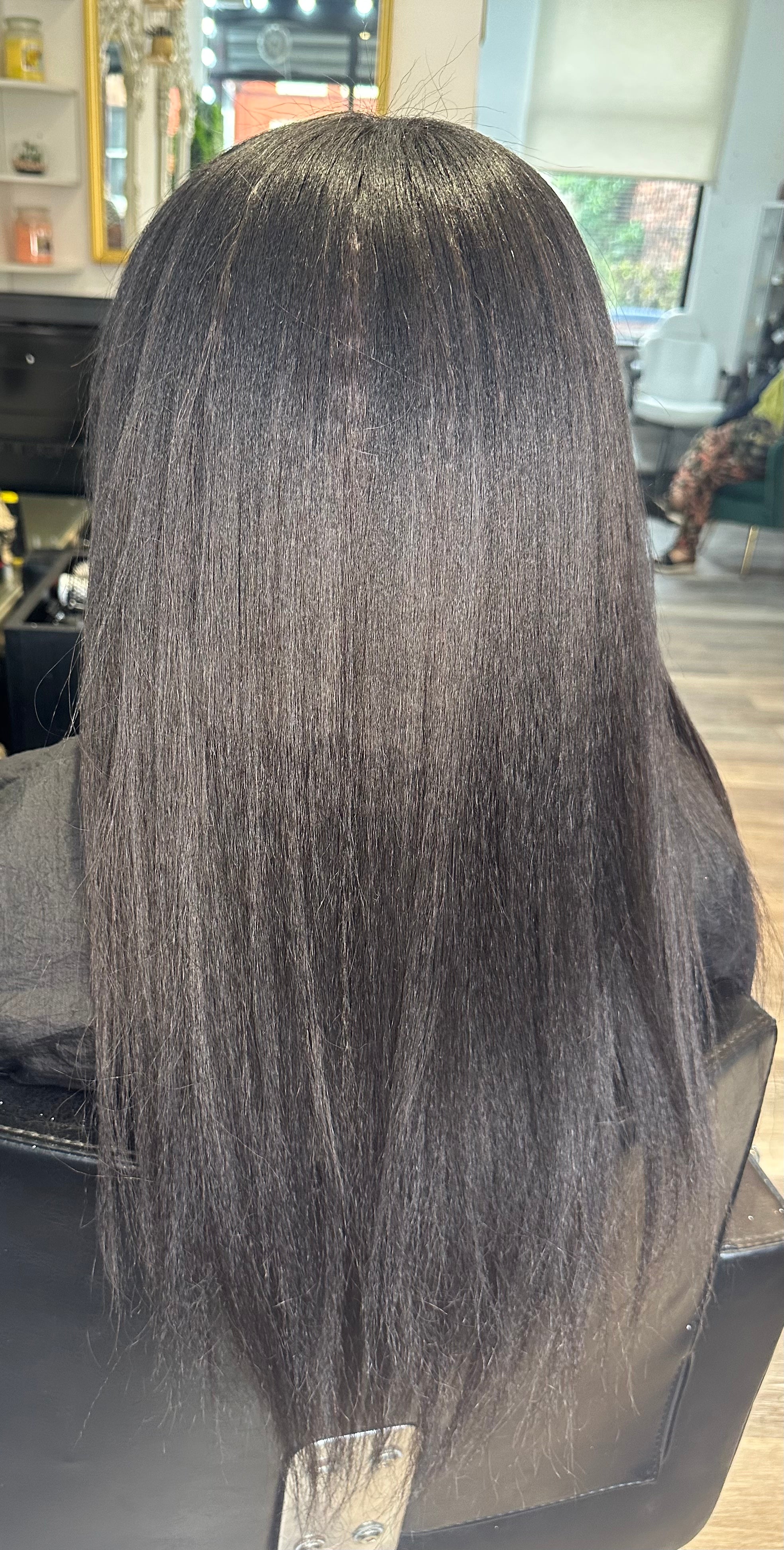 Raw Vietnamese hair, (Yaki  straight Natural) 100g per bundle