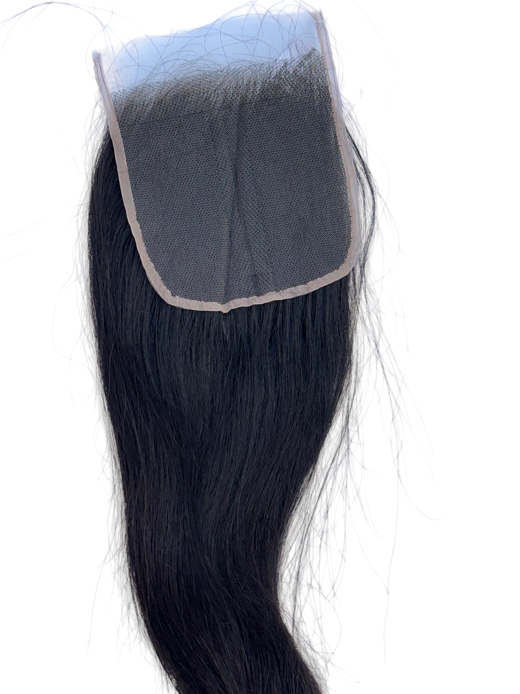 Raw Vietnamese lace closure ( Straight) Free part