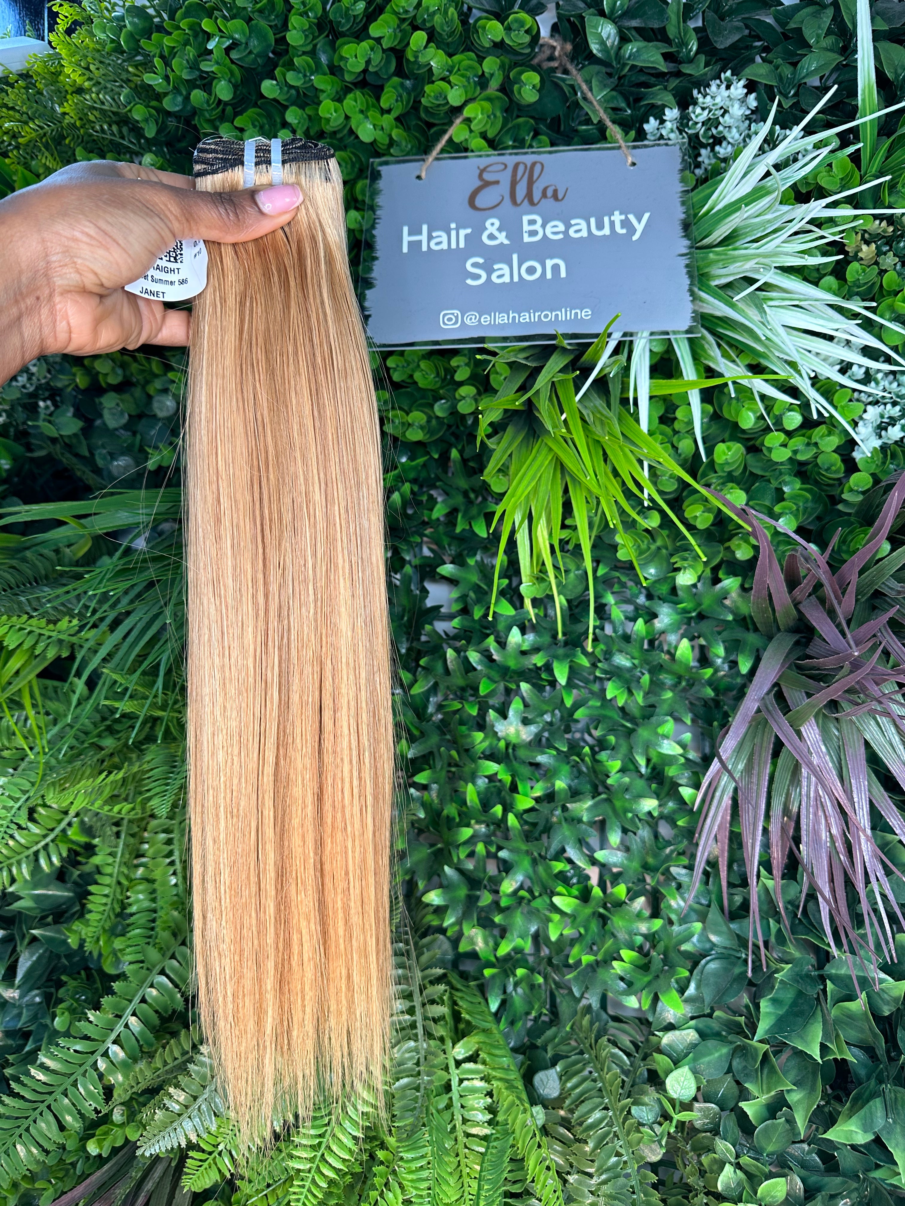Straight blonde Vietnamese bundles #10, price is per 100g ( one bundle)