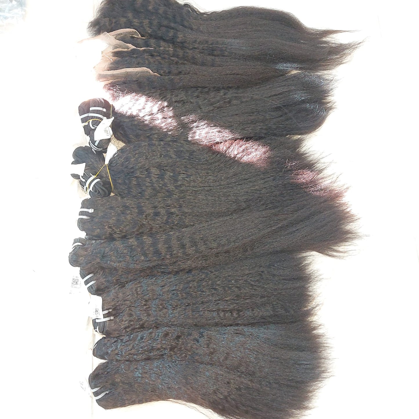 Raw Vietnamese hair, (Yaki  straight Natural) 100g per bundle