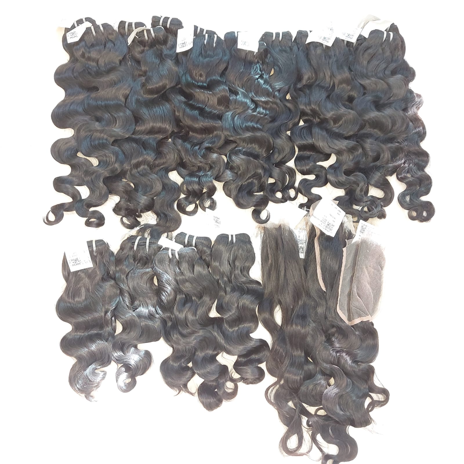 Raw Vietnamese bundles (water wave Natural ) 100g per bundle